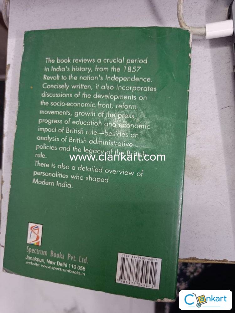 A BRIEF HISTORY OF MODERN INDIA SPECTRUM 2024 EDITION PDF DOWNLOAD visual data 5