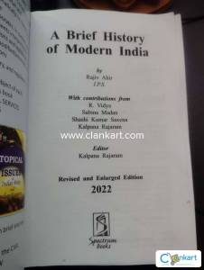 Spectrum a brief history of modern india