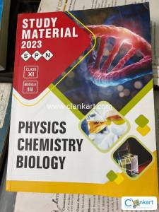 Spn study material 2023 class 11 module 3 phy chem bio