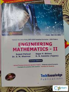 Sppu Engineering Mathematics -2 for First year