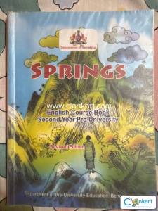 Springs English textbook for class 12