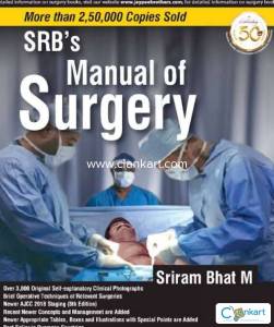 Srb surgery book MBBS