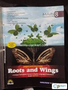 Srijan roots and wings English main coursebook for class 8th CBSE