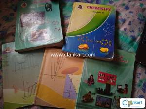 Standard 12th PCM and english texbooks