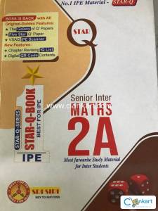 Star Q senior inter maths 2A