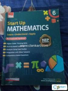 Startup Mathematics class 6, 2023 edition , By Rahul sofat