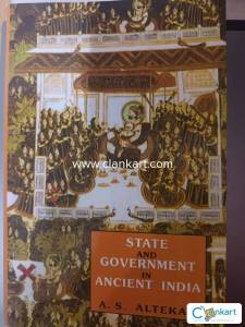 State and Government in Ancient India
