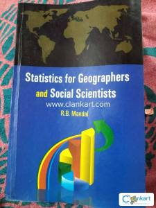 Statistical for Geographers and Social Sciences-like new book