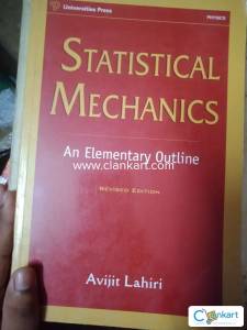 Statistical mechanics by Avijit Lahiri
