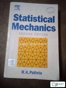 Statistical mechanics by RK Pathria