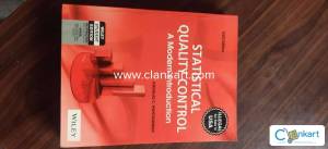 Statistical quality control (Douglas C Montgomery) one time used for e