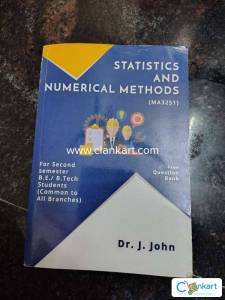Statistics and numerical methods