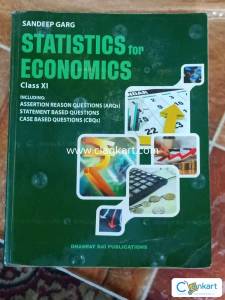 Statistics book for Class 11 in Excellent condition