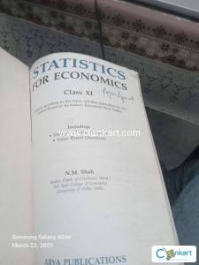Statistics economics for class 11