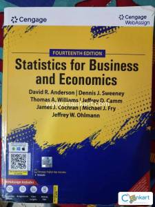 Statistics for Business and Economics 14e (with JMP illustrations)