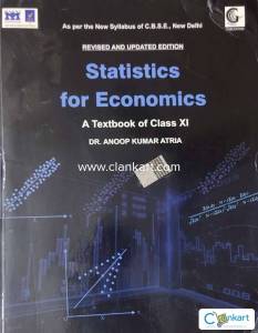 Statistics for Economics Class XI