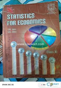 Statistics for economic for class 11 VK Ohri