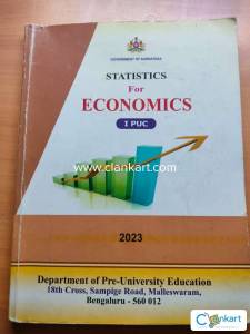 Statistics for economics 1st puc