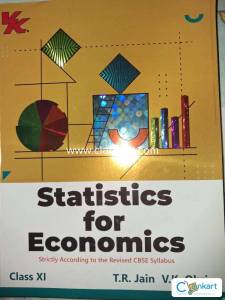 Statistics for economics class 11th
