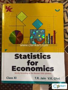 Statistics for economics class 11th VK ohri