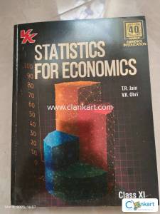 Statistics for economics class XI