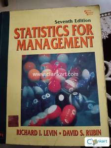 Statistics for management