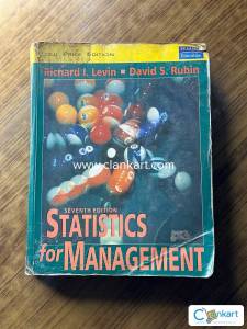 Statistics for management