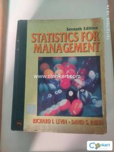Statistics for management