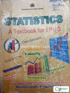 Statistics text book class 11