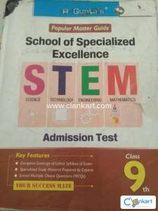 Stem admission test book
