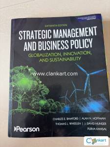 Strategic Management and Business Policy