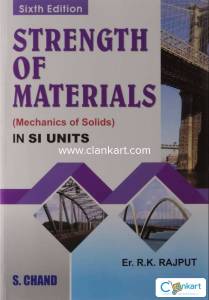 Strength of Materials Book By R K Rajput