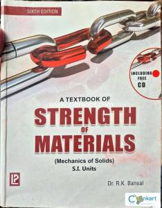 Strength of material for mechanical engineering