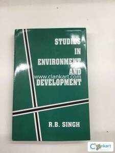 Studies in environment and development-IND-8190004689