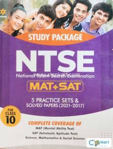 Study Guide NTSE (MAT + SAT) for Class 10th 2021-22