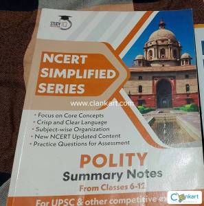 Study IQ NCERT simplified series polity
