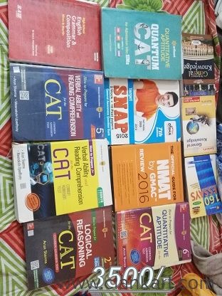 Study books test papers flah cards arun sharma for MBA