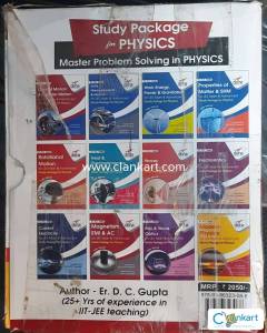 Study package for physics for JEE Main and Advanced, Set of 12 Booklet
