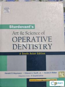 Sturdevant's Operative dentistry for BDS A South Asian Edition