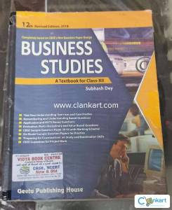 Subhash Dey Business Studies for Class 12