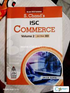 Sultan Chand's ISC COMMERCE ( Class 12)