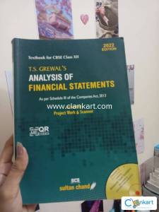 Sultan chand book class 12 commerce analysis of financial statements