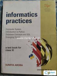 Sumita Arora Informatics Practices Book Class XI