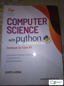 Sumita arora Computer science for class 12th textbook with prectical