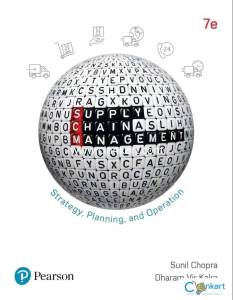Supply Chain Management Book By Sunil Chopra