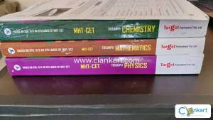 TAEGET MHTCET triumph series booksphysics, chemistry, mathspyqs 2024