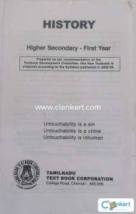 TAMILNADU GOVT HISTORY - HIGHER SECONDARY FIRST YEAR