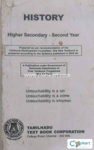 TAMIL NADU GOVT HISTORY HIGHER SECONDARY OLD EDITION
