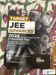 TARGET JEE ADVANCED 2024 11 Previous yr solved papers with 5 mock test
