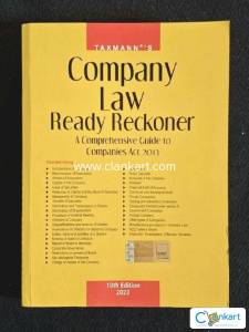 TAXMANN'S  Company Law Ready Reckoner  A Comprehensive Guide